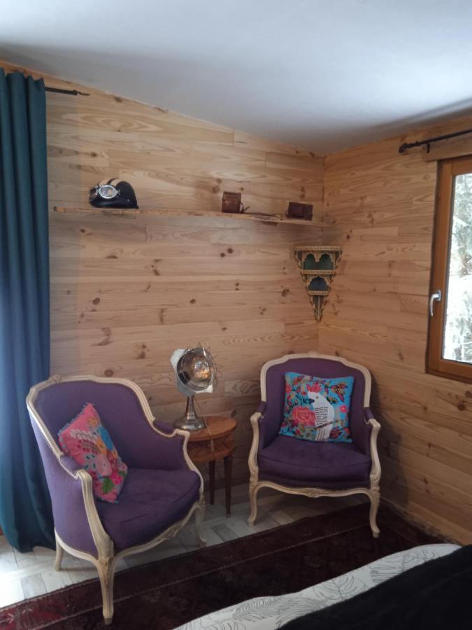 Chalet Libellule Domaine De La Mamounette Champclause Esterno foto