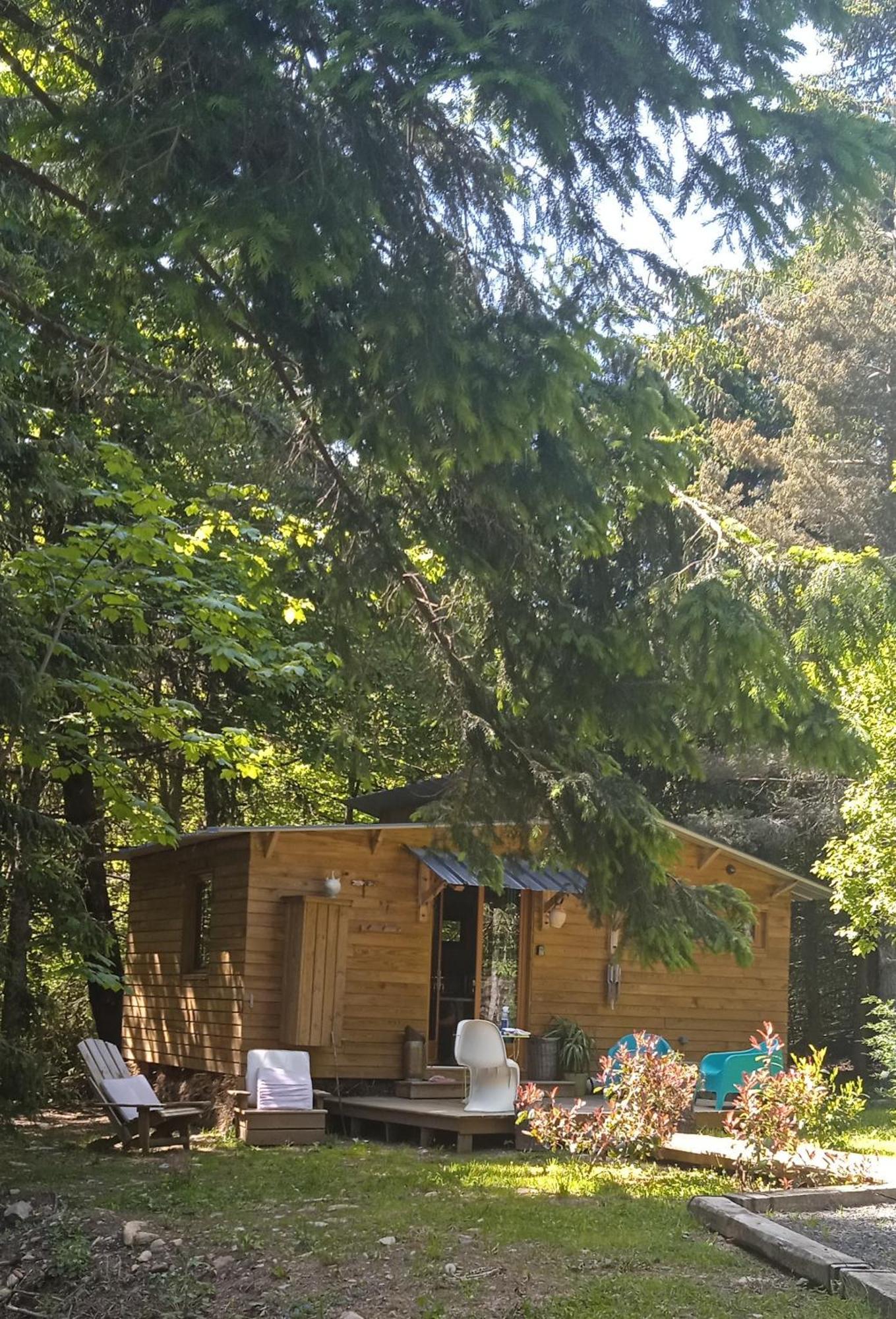Chalet Libellule Domaine De La Mamounette Champclause Esterno foto