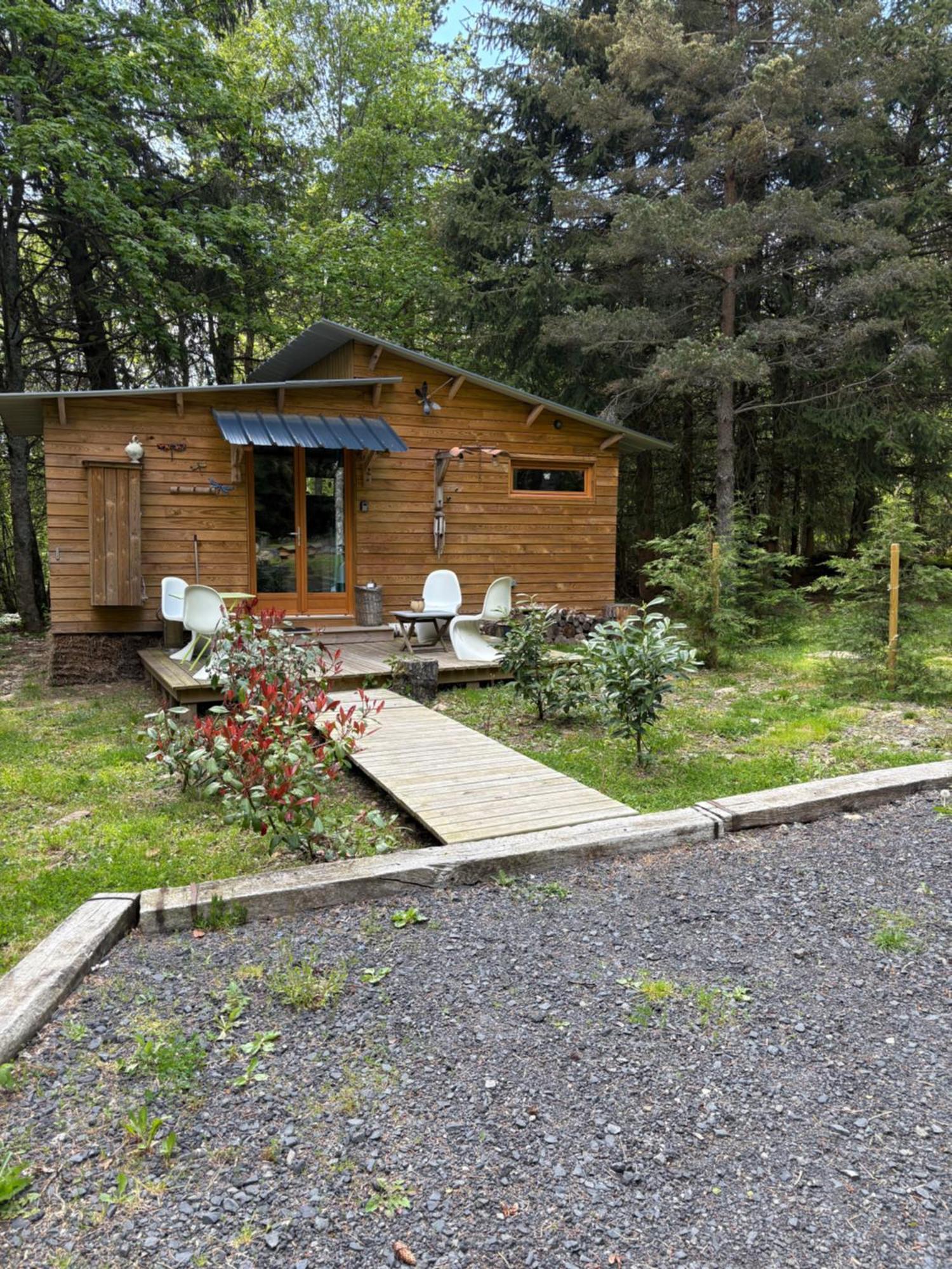 Chalet Libellule Domaine De La Mamounette Champclause Esterno foto